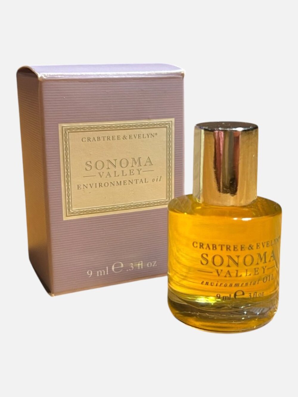 Vintage Crabtree & Evelyn Sonoma Valley Environmental Oil 9ml